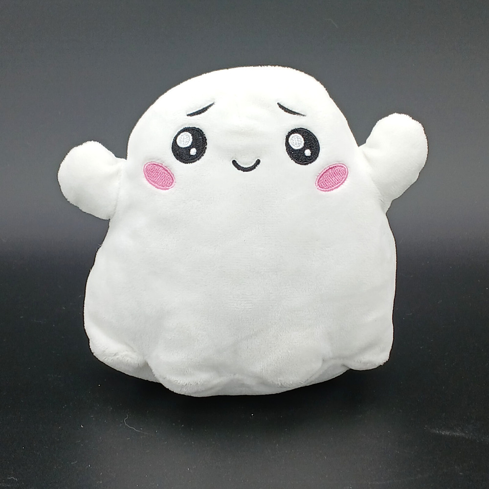 LankyBox Ghosty Plush 6" Glow In The Dark White Ghost Bonkers Toy Stuffed Animal